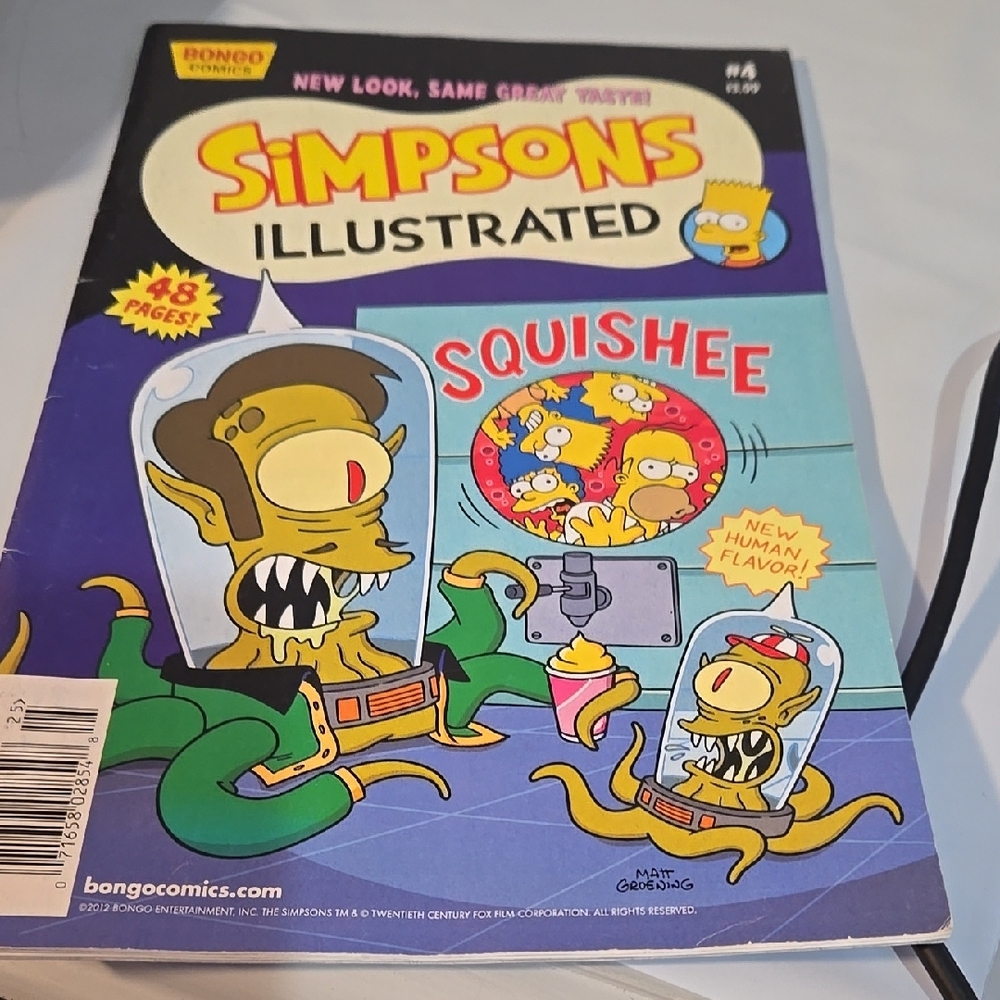 Simpsons Illustrated Comic Book